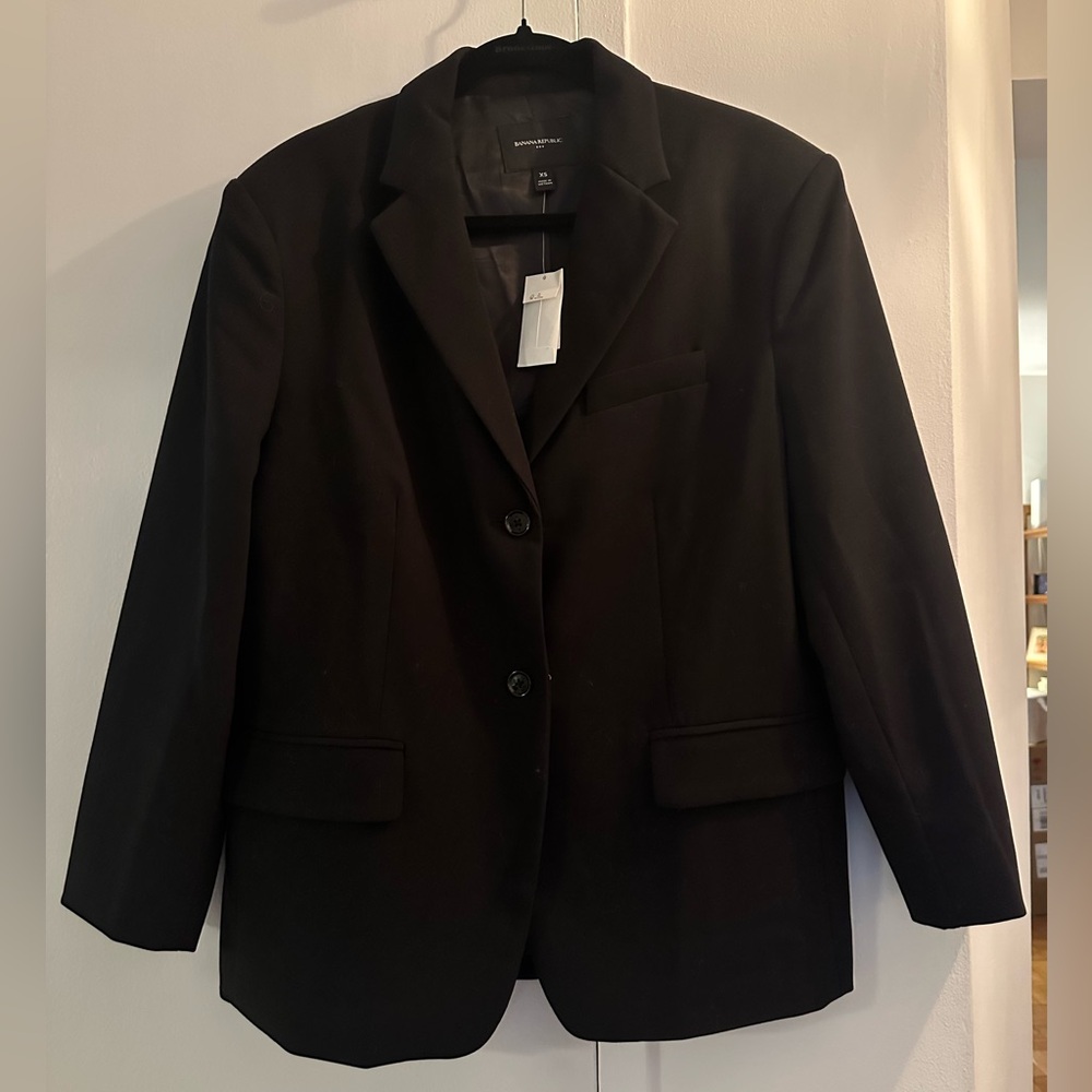 Oversized Black Blazer